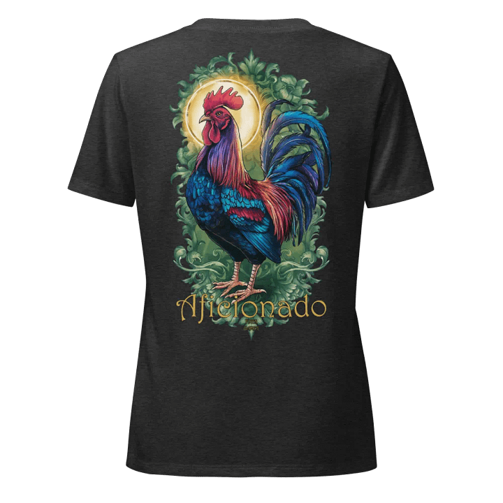 Back Print V-Neck women's cock aficionado T-shirt product image (8)