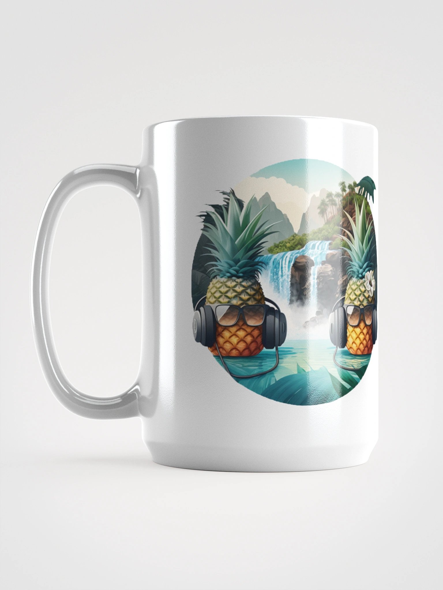 15 ounce Tropical Vibes Waterfall Mug product image (1)