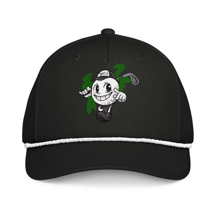 EZAF Golf Cap Black/Green product image (1)