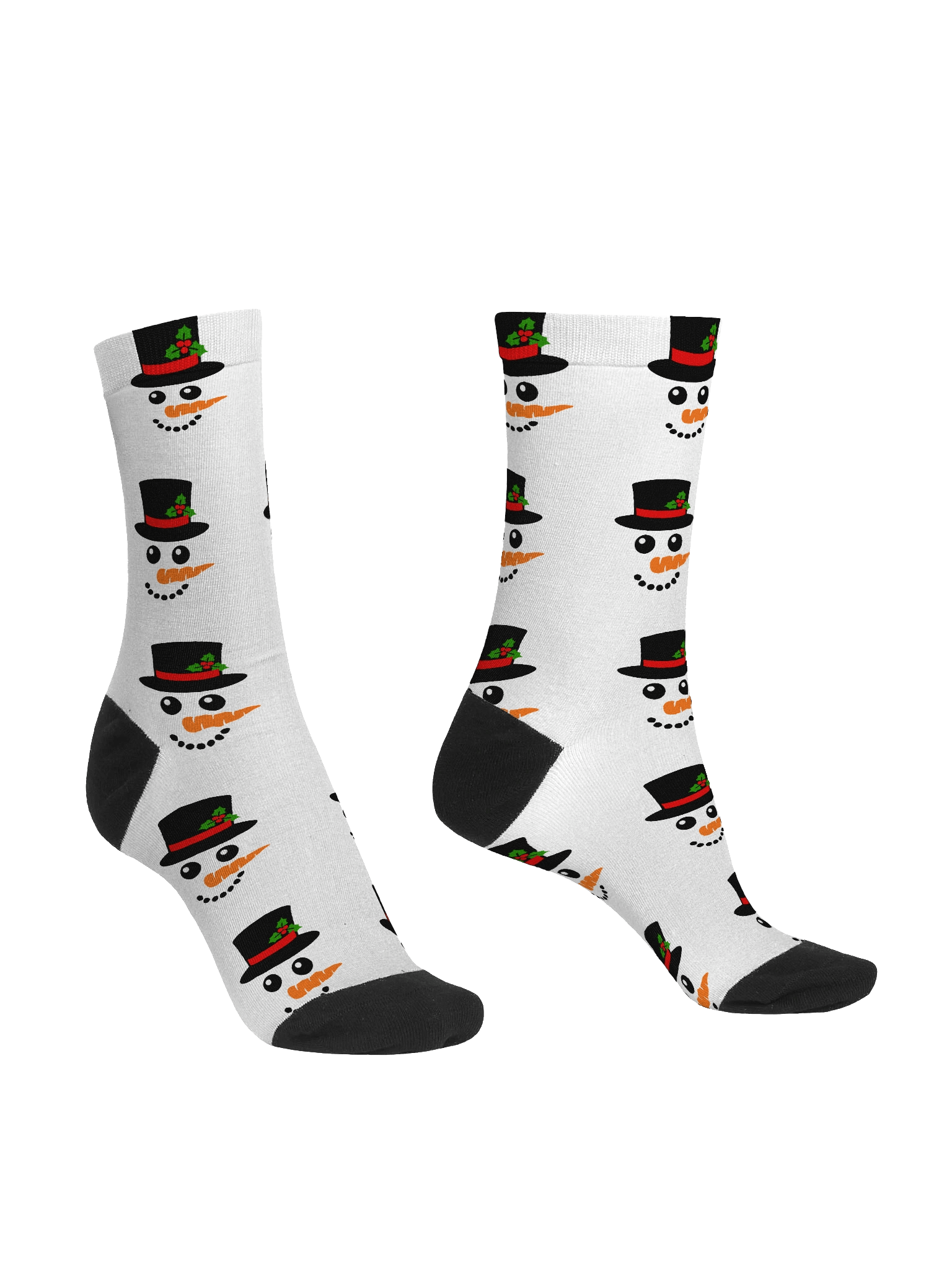 Eco-Friendly Snowman Crew Socks product image (3)