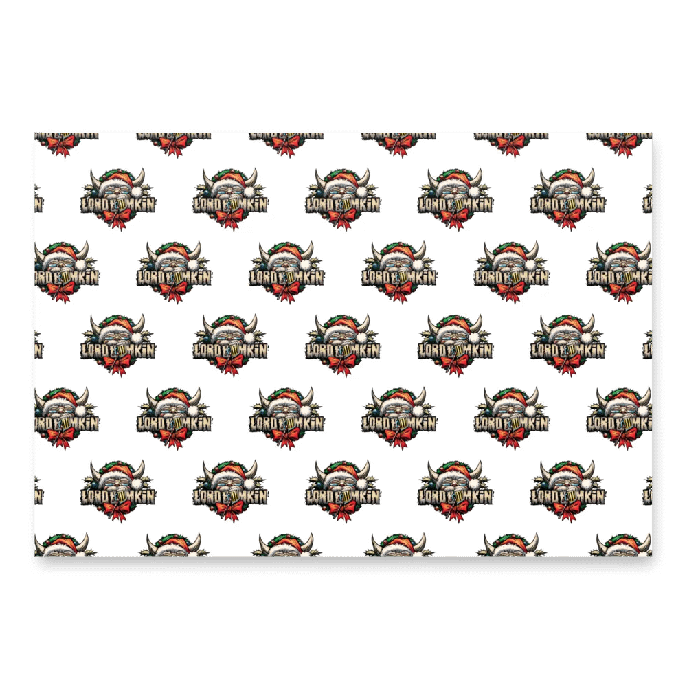Xmas logo wrapping paper product image (2)