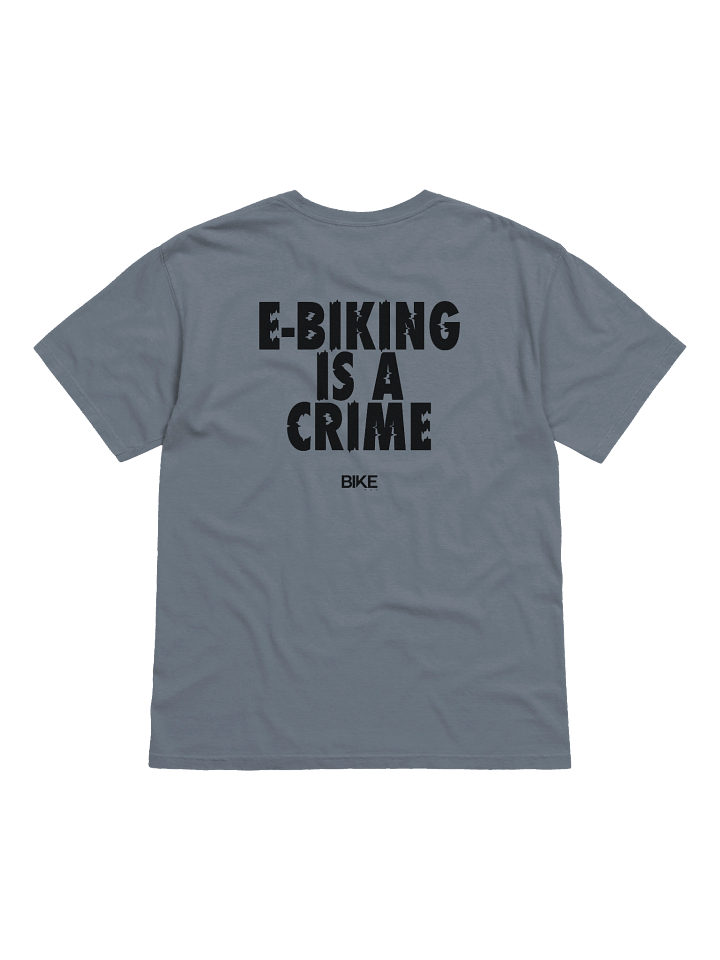 E-Biking is a Crime Shirt (Dark Logo) product image (21)