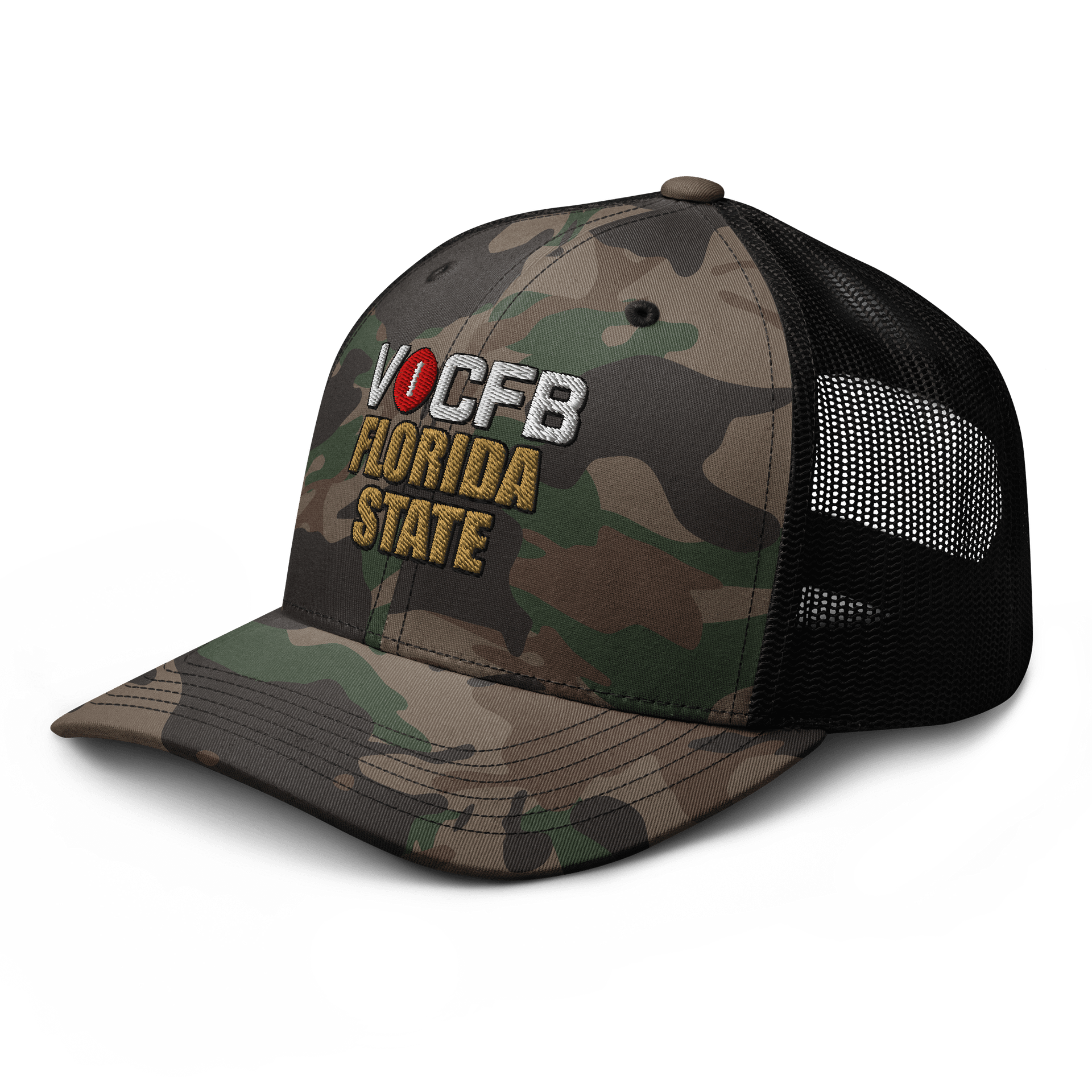 Florida State VOCFB Camo Trucker Hat product image (6)