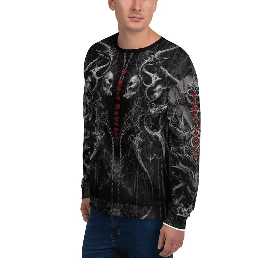 Ruinous Revenge ETHEREAL DARKNESS edition long sleeve sweatshirt product image (4)