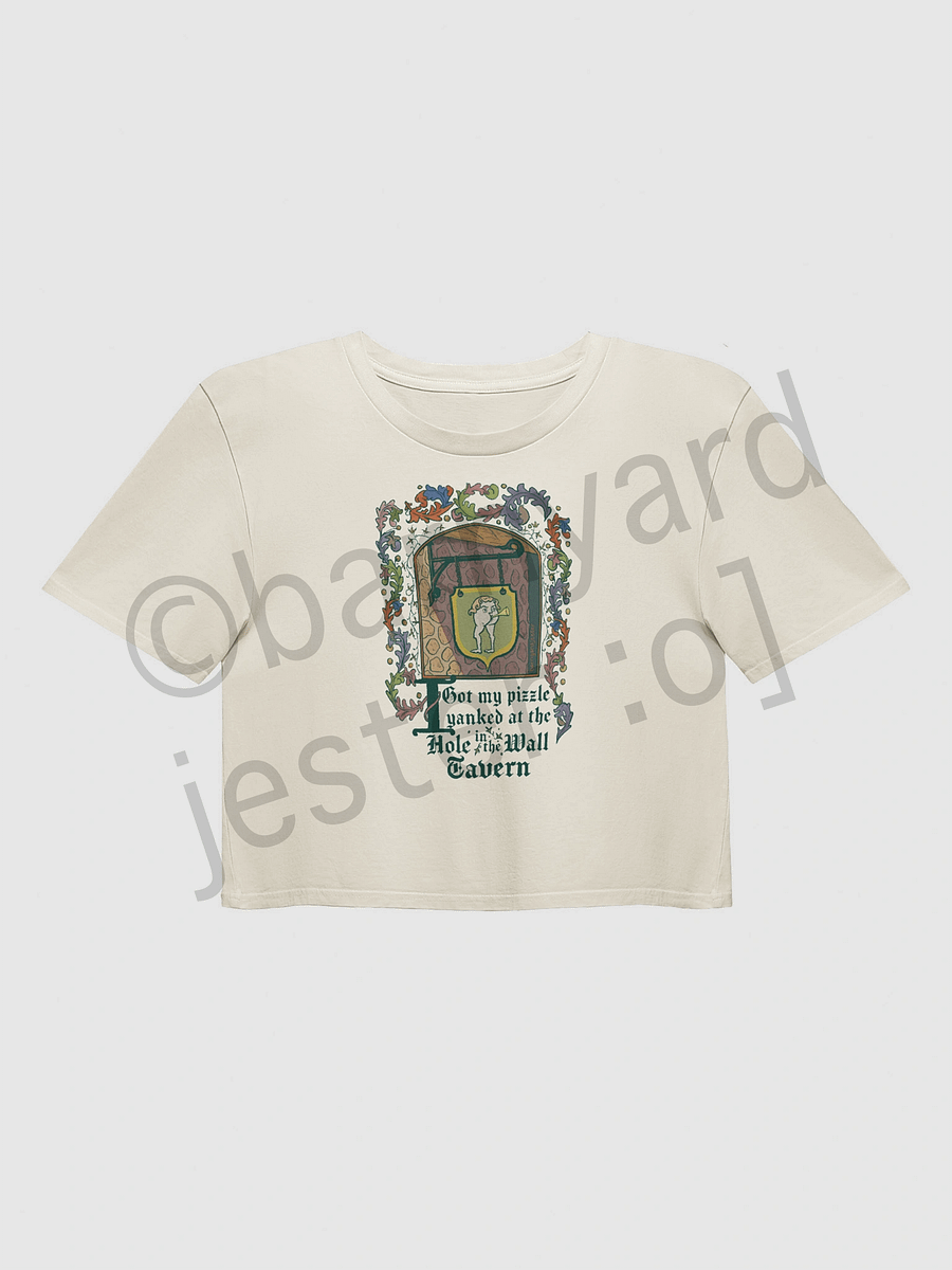 Hole in the Wall Tavern Crop Top, KCD2 Pizzle product image (2)