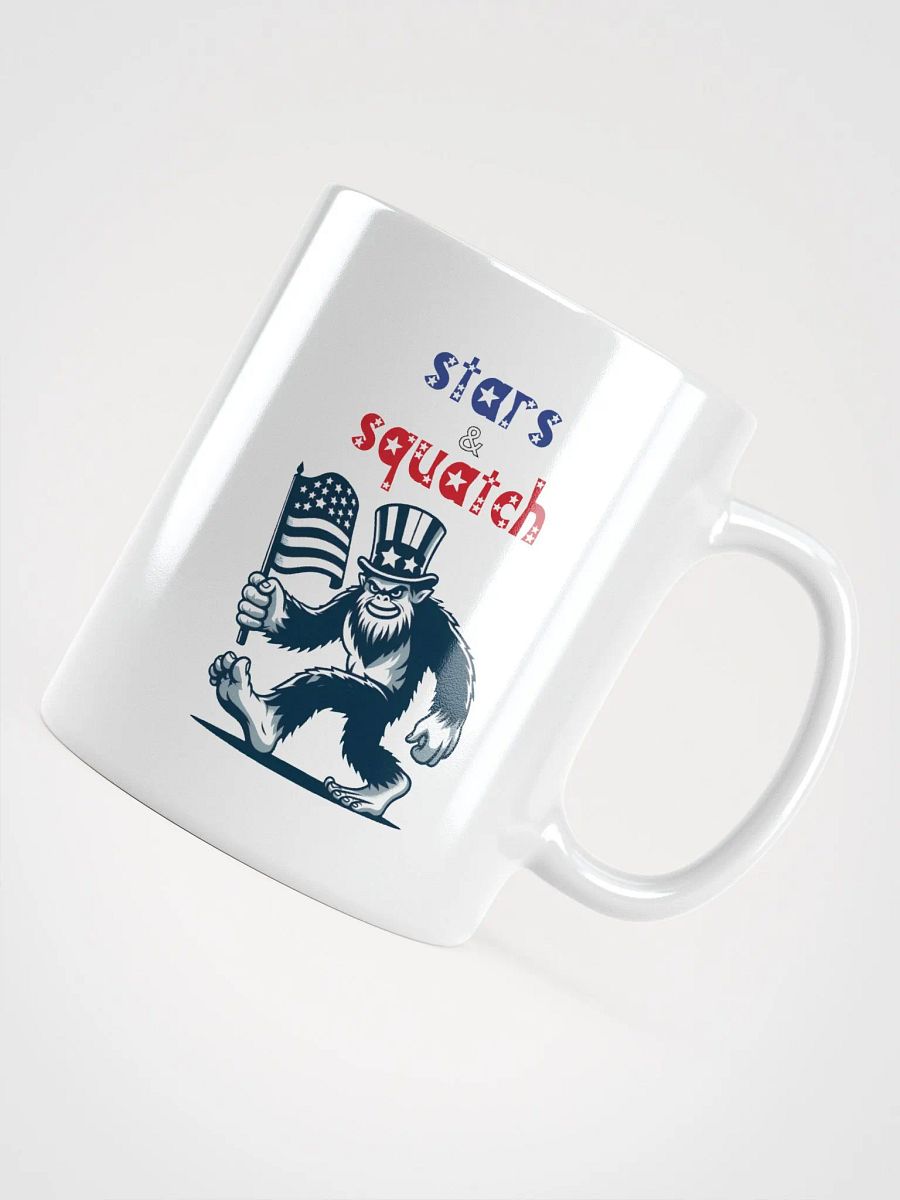 Patriotic Bigfoot B&R Mug product image (4)