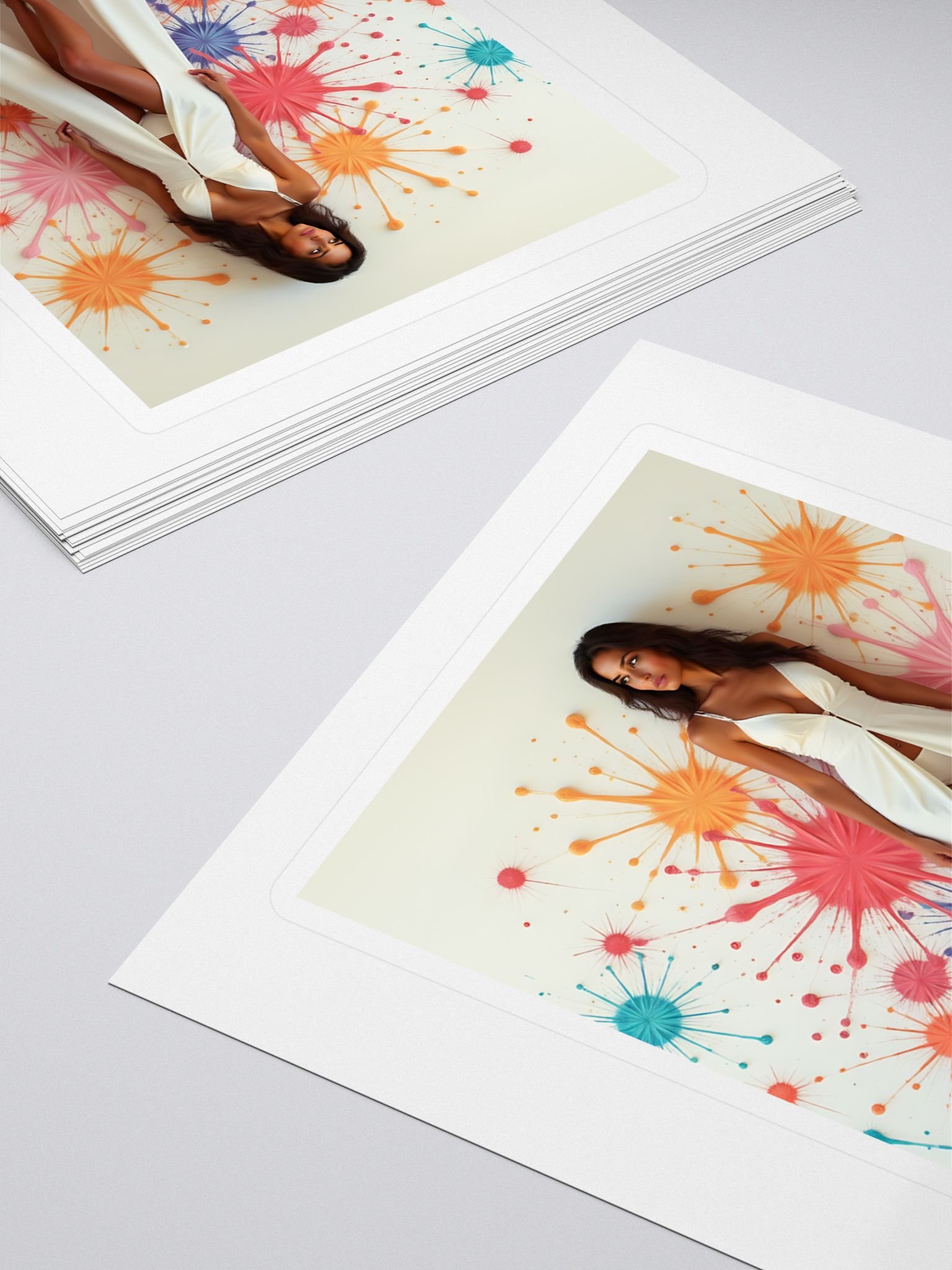 Boho Splash Sticker – Colourful Wanderlust Energy product image (4)
