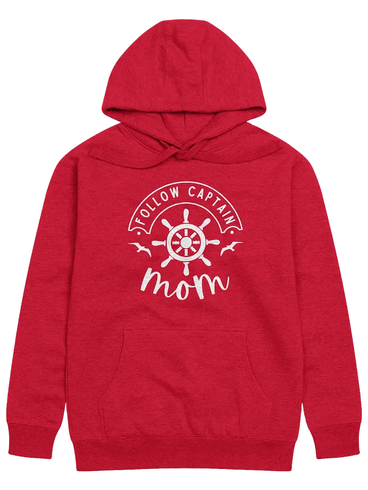 Follow Captain Mom – Funny Mom Hoodie product image (1)