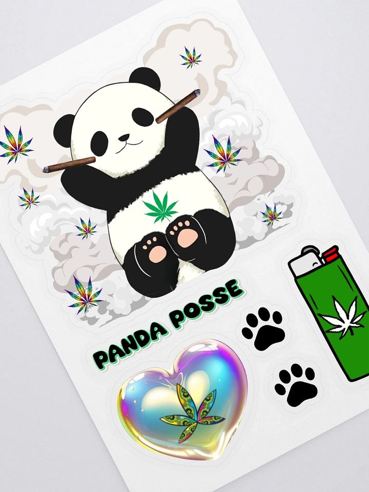 Chief Panda +5 Sticker Set product image (1)