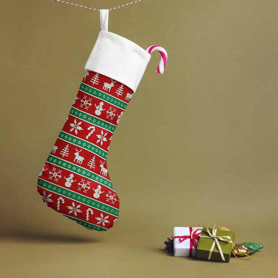Christmas Gift Hanging Socks new pattern product image (8)