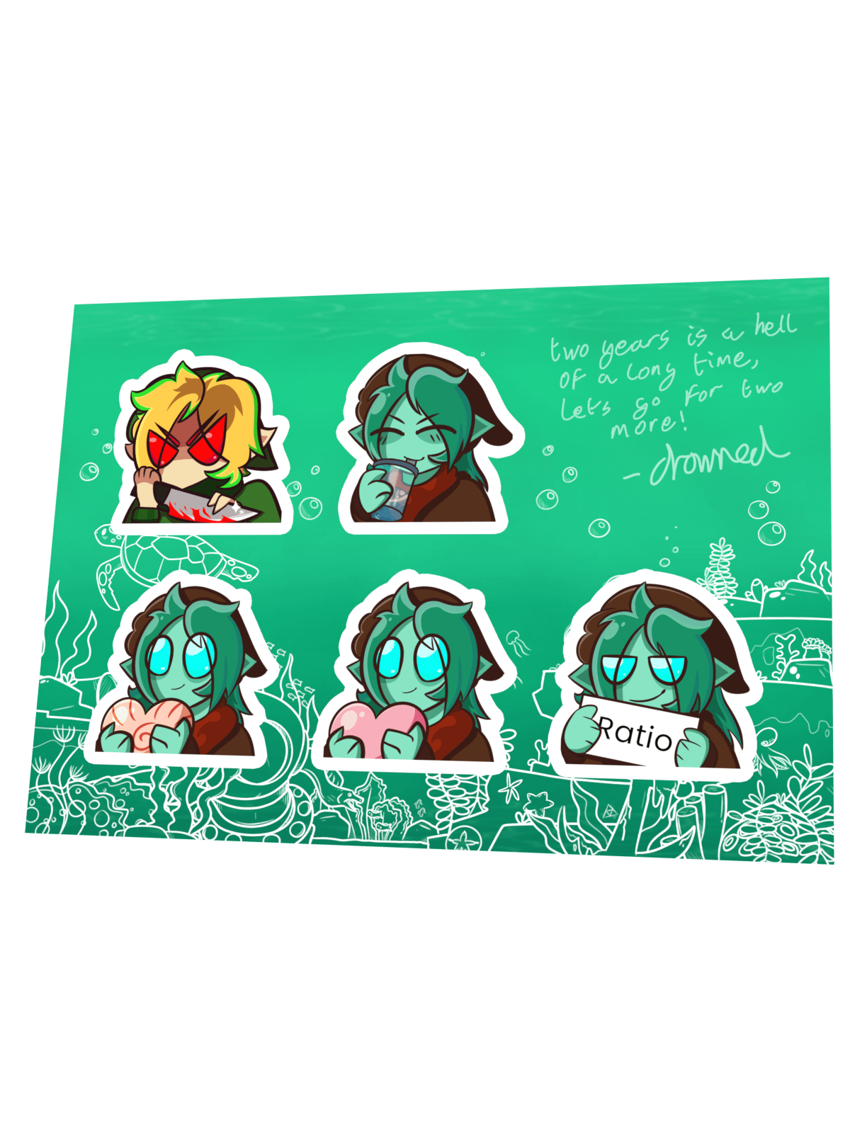 Drowned Emotes Vol.2 - 2 Year Anniversary Edition product image (1)