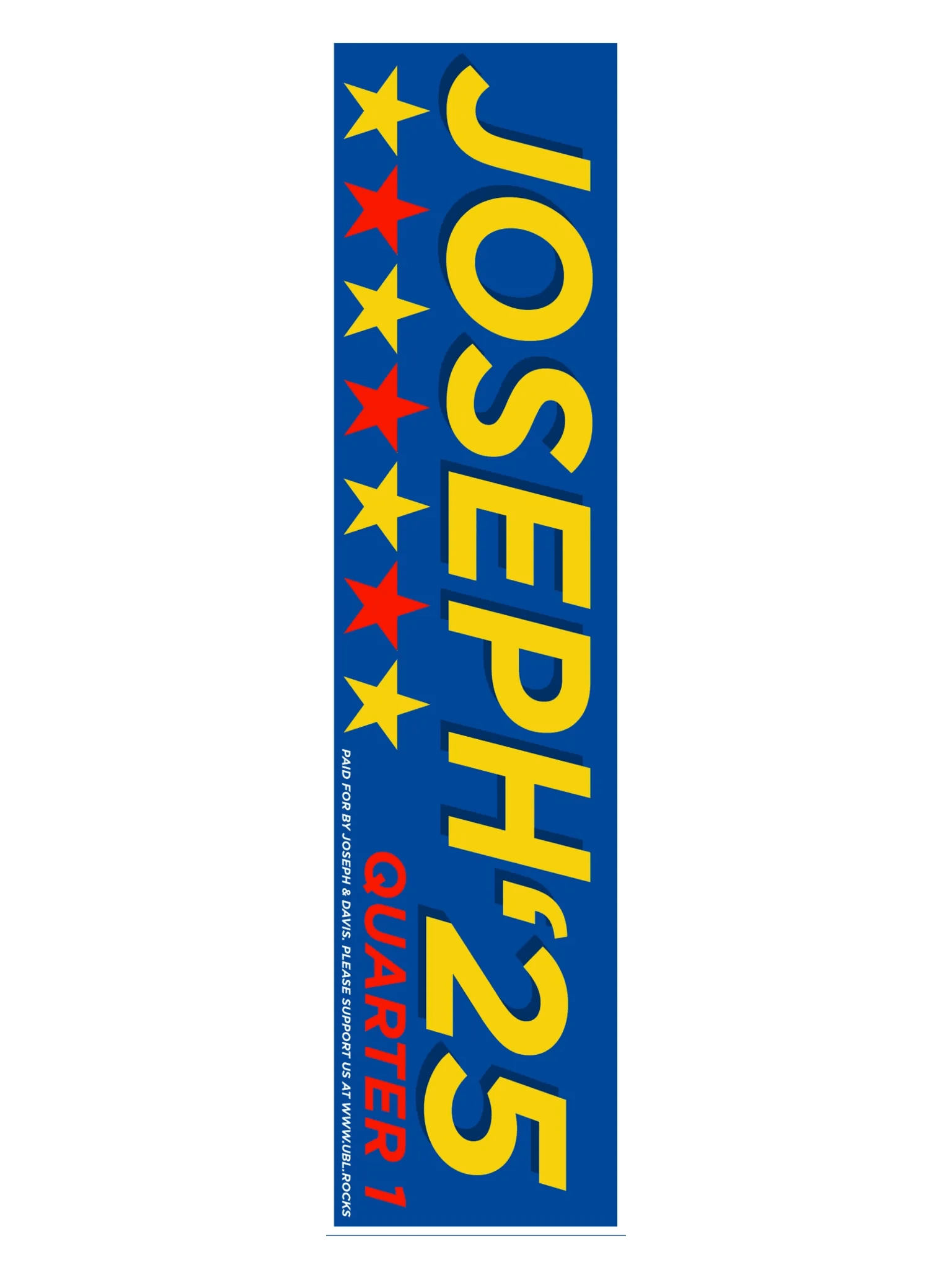 Presidential Bumper Sticker 25Q1 product image (3)