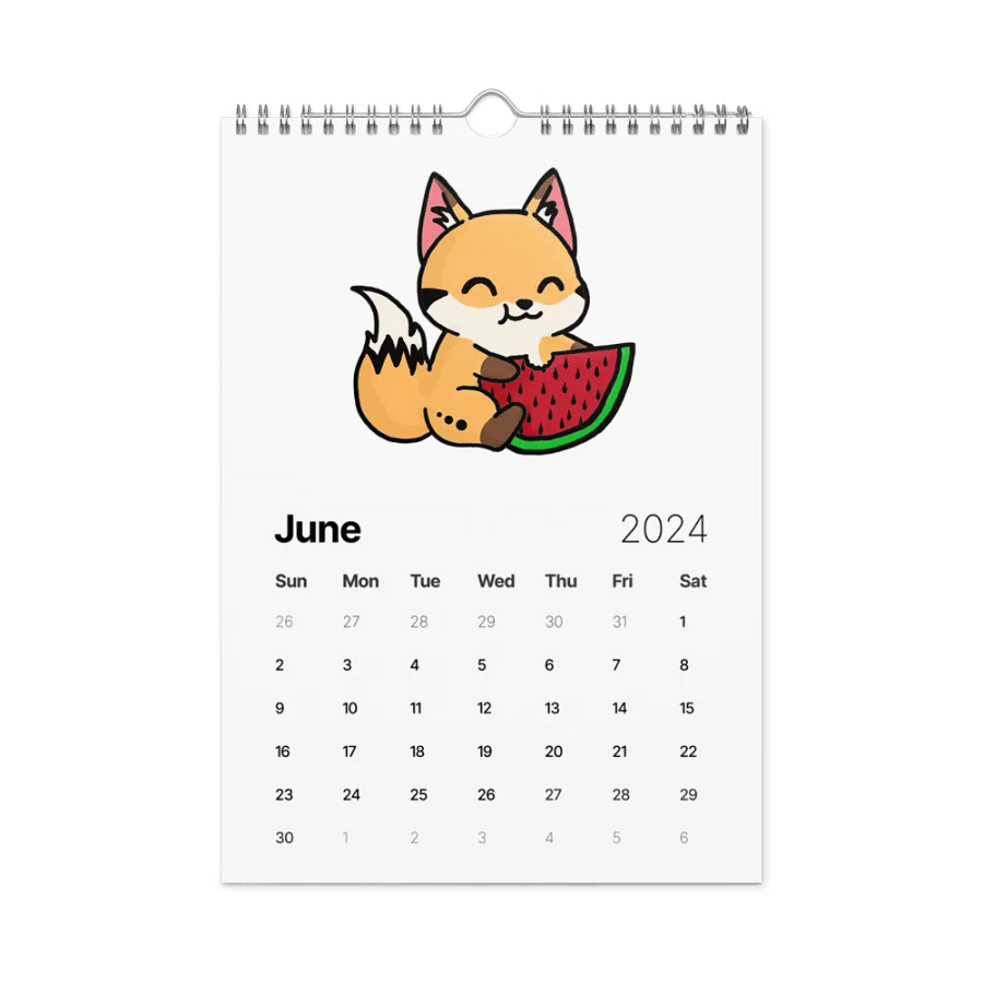 Fox Calendar product image (12)
