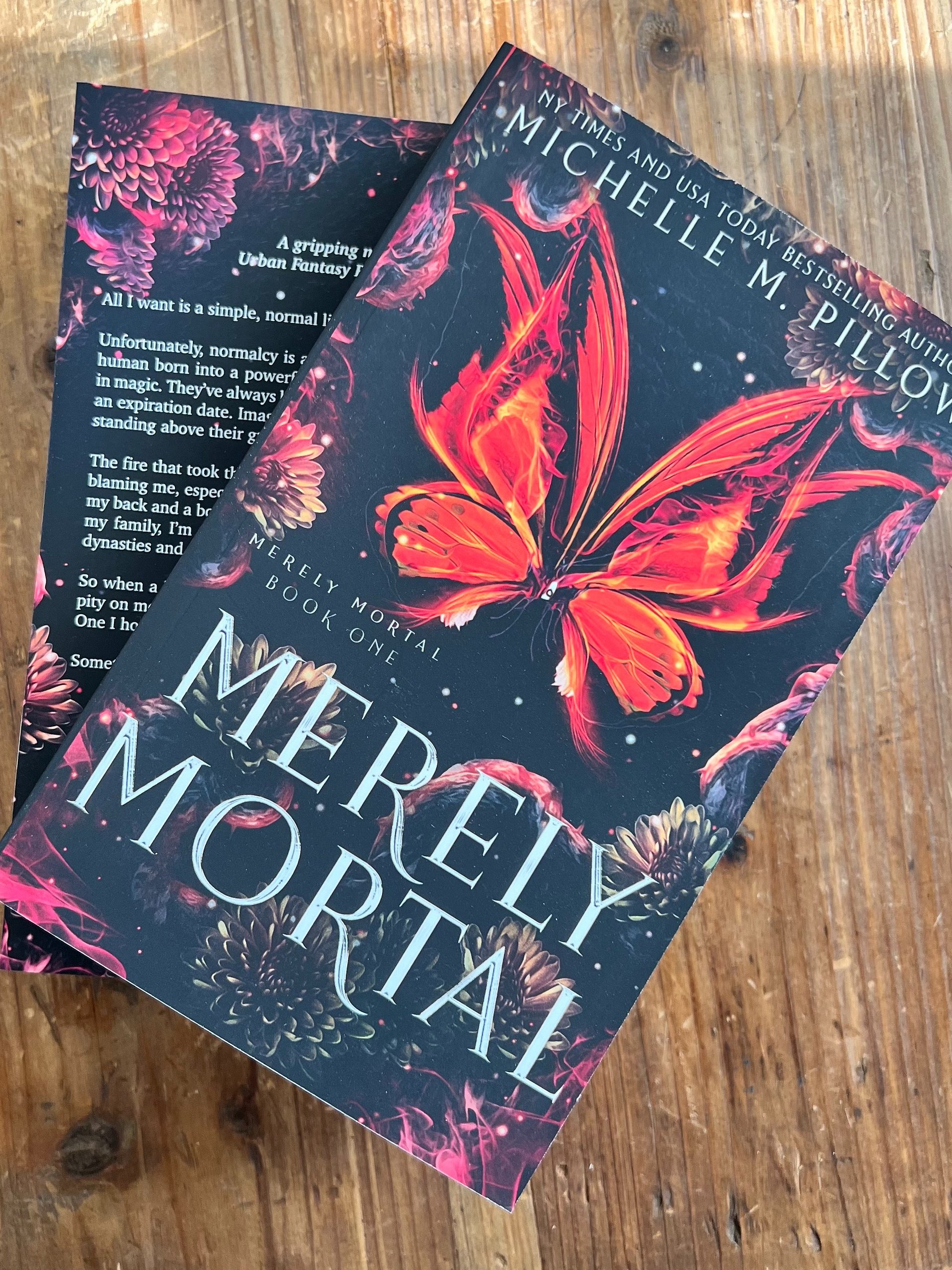 SIGNED: Merely Mortal (Merely Mortal #1) Paperback product image (3)