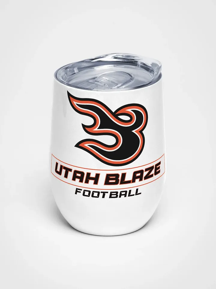 Utah Blaze Wine Tumbler product image (1)