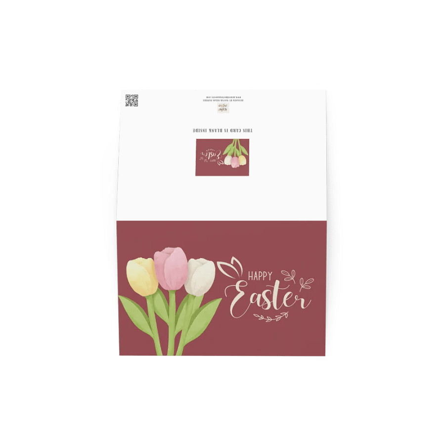 Floral Happy Easter Greeting Card product image (5)