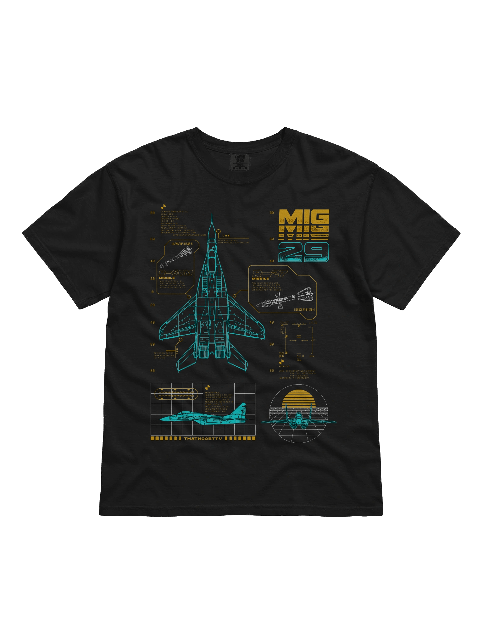 MiG-29 Tech Schematic Print product image (1)