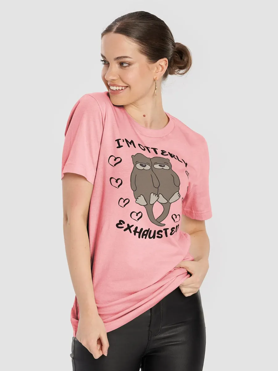Otterly Exhausted Premium T-shirt product image (8)