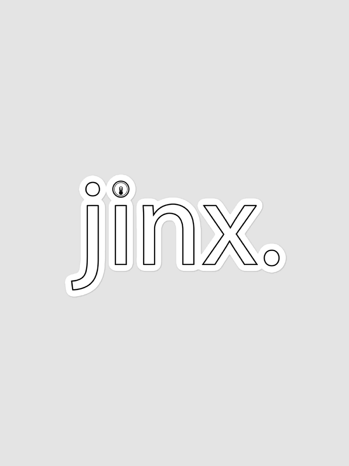 Jinx Light Kiss Cut Sticker product image (1)