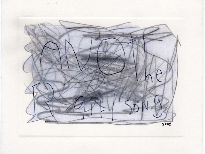 Another Girl Song panel card print product image (1)