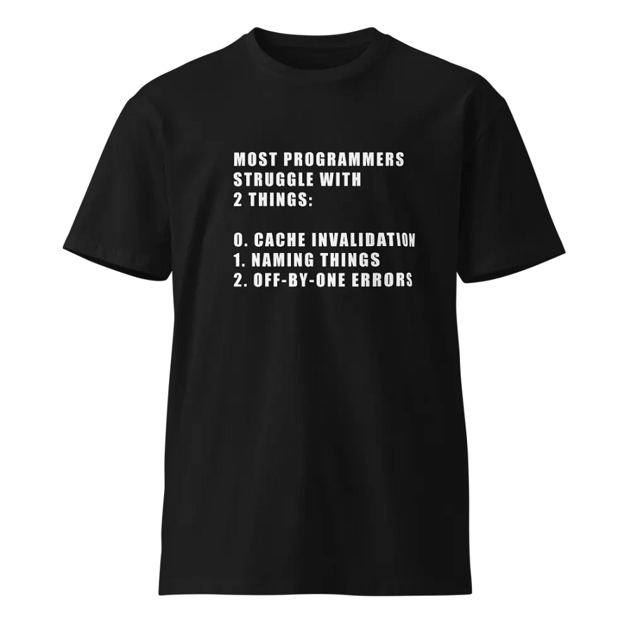 computer science funny programmers Unisex Premium T-Shirt product image (1)