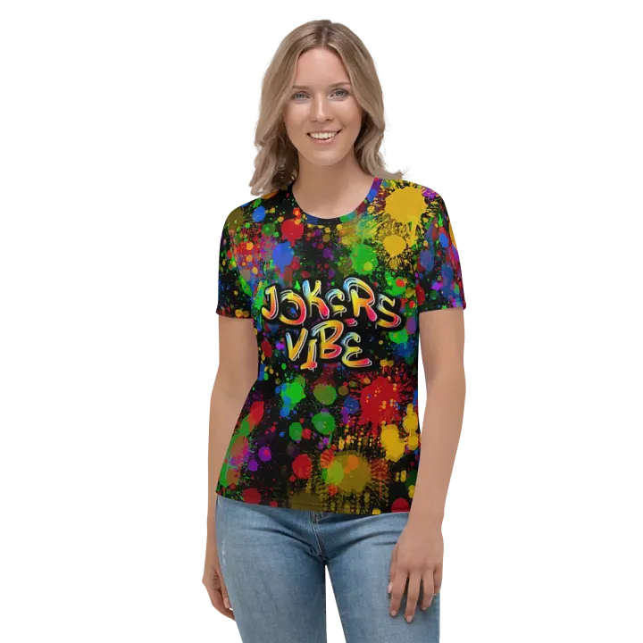JokersVibe Graffiti Style Neck T-Shirt product image (2)