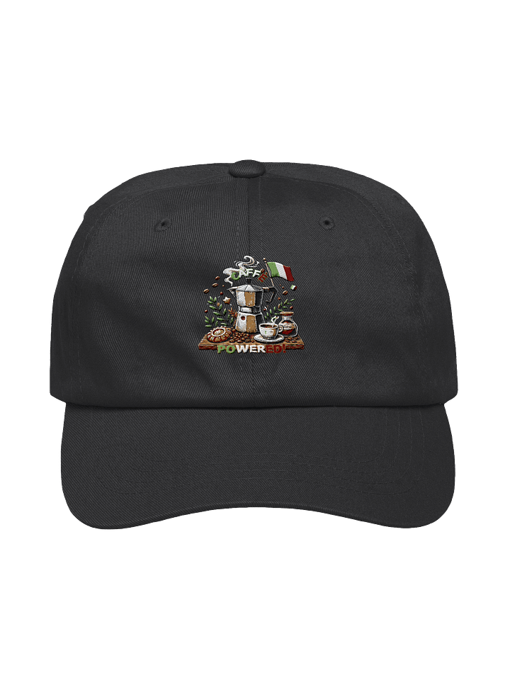 Caffe Powered! Espresso Lover's Dad Hat product image (1)