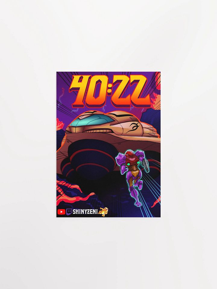 Any% WR Illustration Poster product image (3)