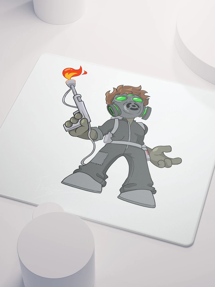 Flamethrower Warrior Mouse Pad product image (3)