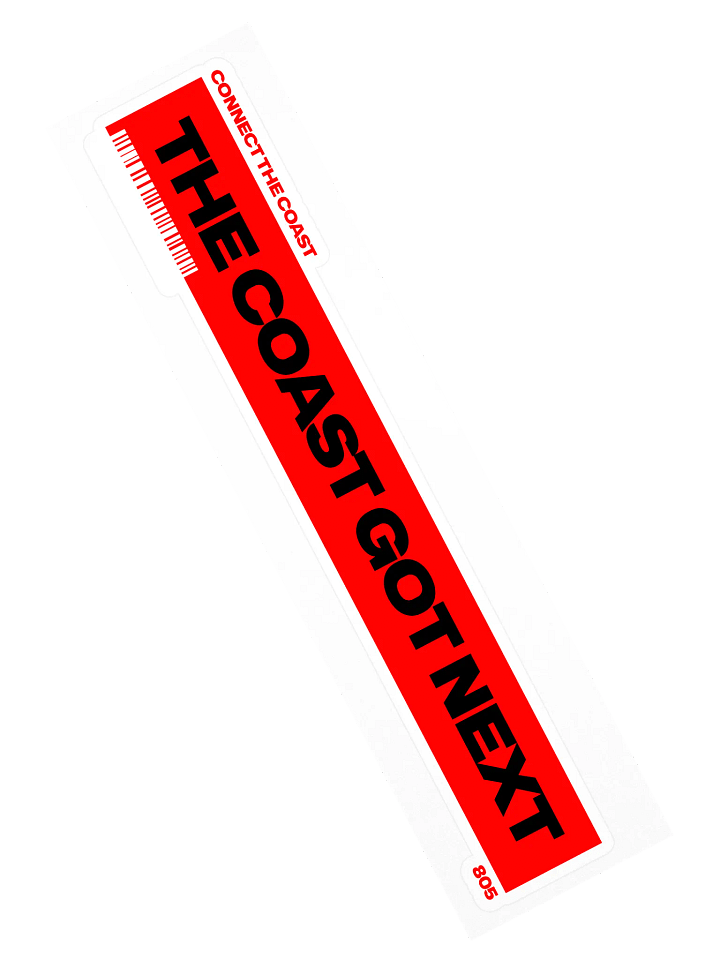 The Coast Got Next: Bumper Sticker product image (2)