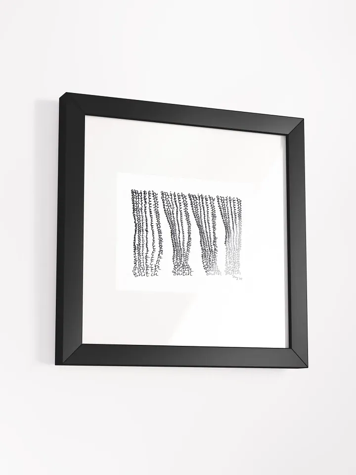 snitch Panel Card Print Framed product image (2)