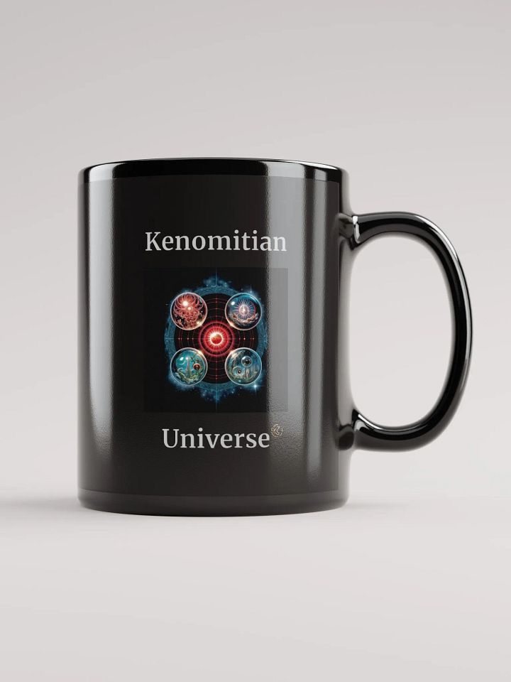 Kenomitian Universe | Black Glossy Mug product image (1)