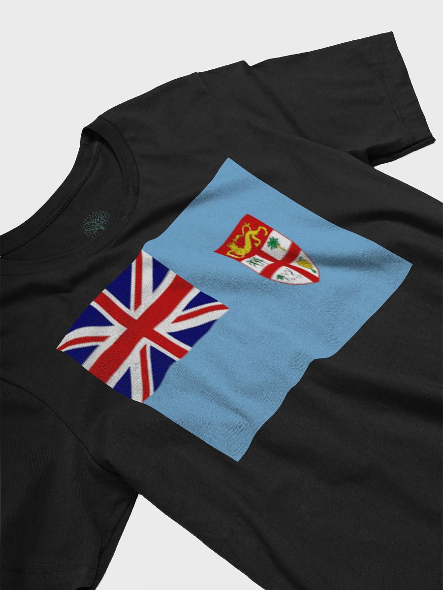 Exclusive Unisex Fiji Flag Graphic Tee by Graphic Grove product image (5)