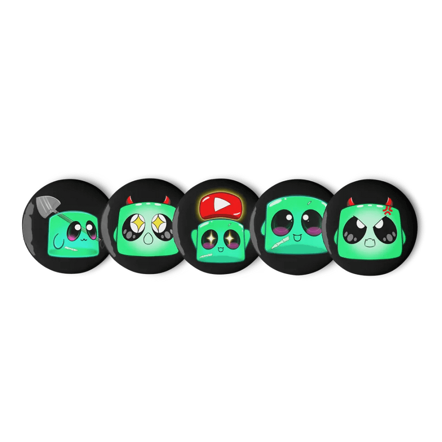 Adorable Jelly Explorer Pin Set product image (4)
