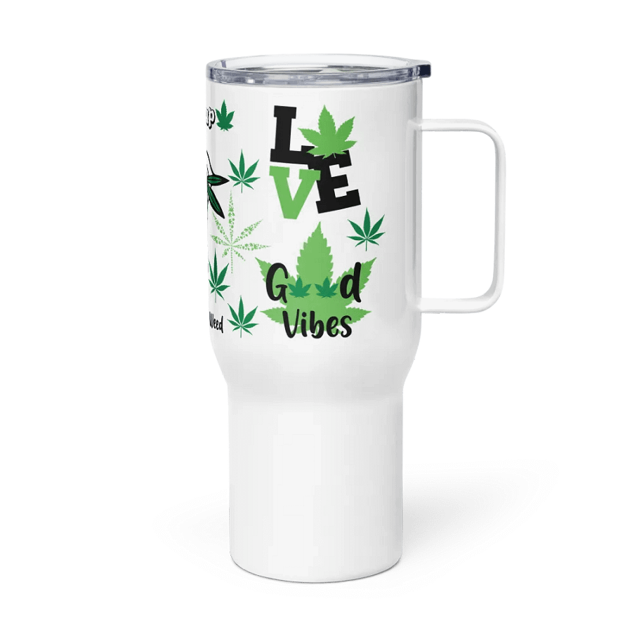 Good Vibes Cannabis Travel Mug product image (3)