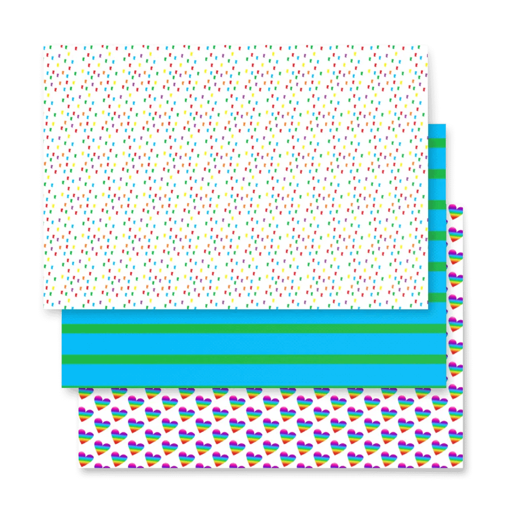 Wrapping Paper - Confetti, 8-Bit, Hearts product image (7)