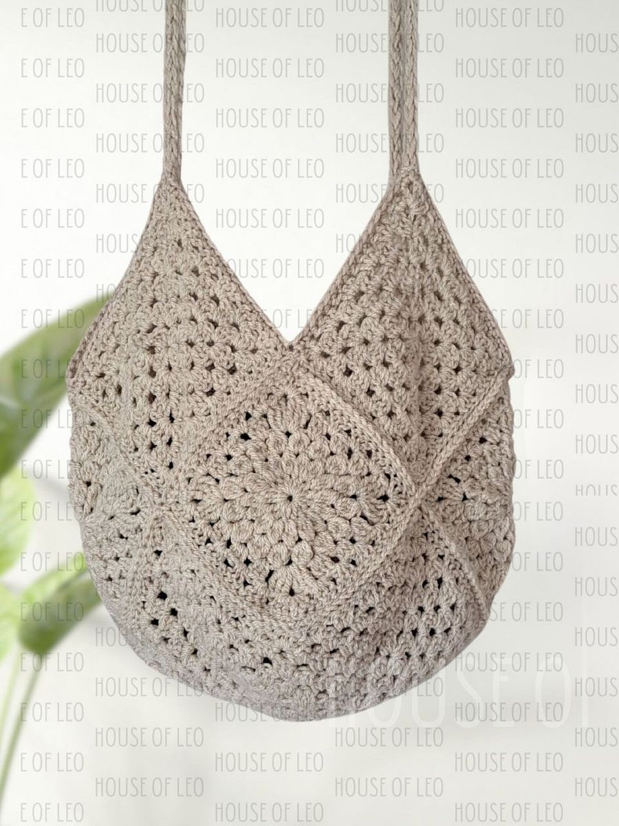Ella Boho Tote Bag Crochet Pattern product image (3)
