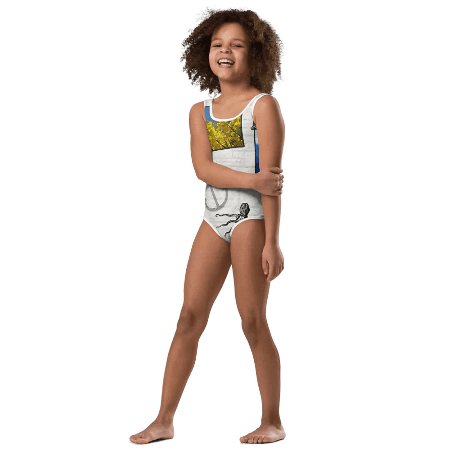 Sea design - Children's swimsuit (girls) product image (4)