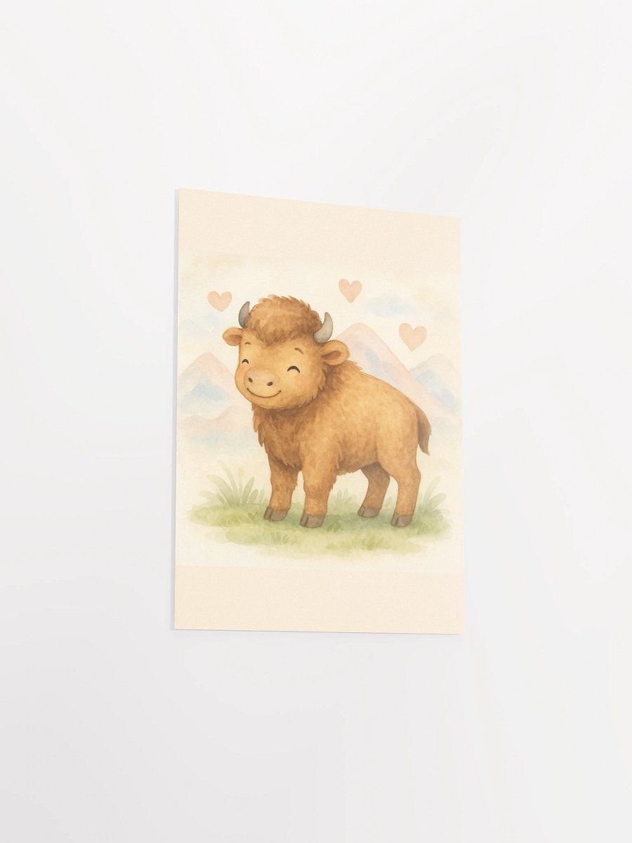 Gentle Baby Bison | Eclipse of the Mind Enhanced Poster product image (36)