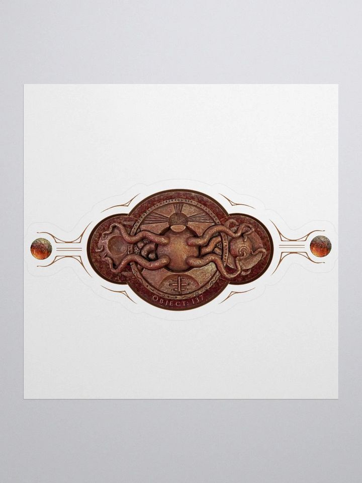 The Seal of Oedoria in sticker form product image (1)