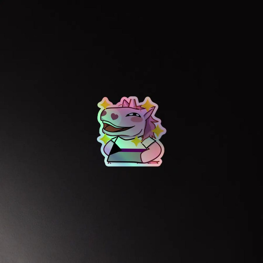 DEMI Pride Holographic Sticker product image (4)