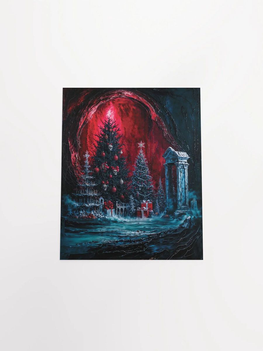 Gothic Christmas Forest Poster product image (24)