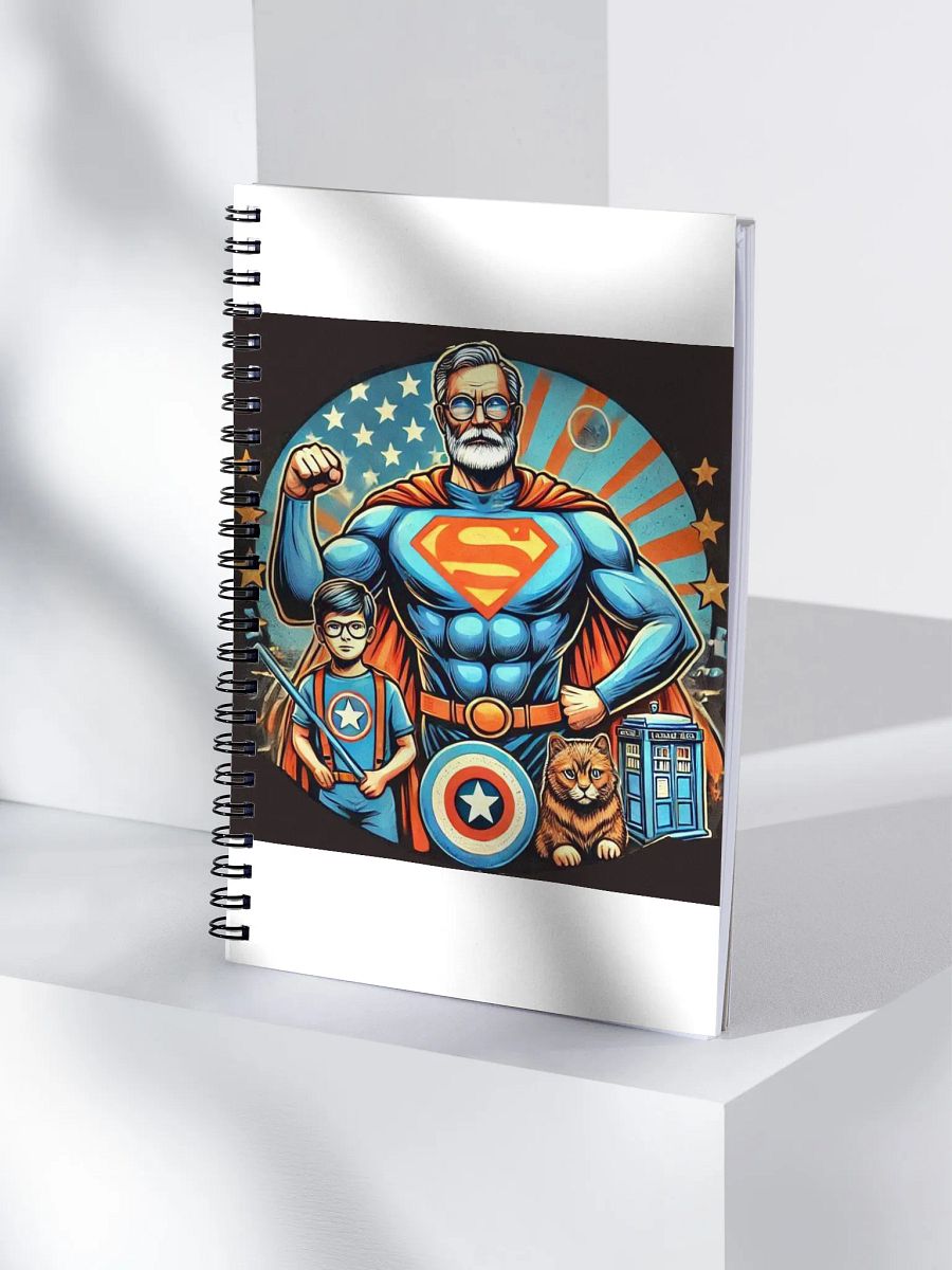 Superhero Generations Spiral Notebook product image (4)