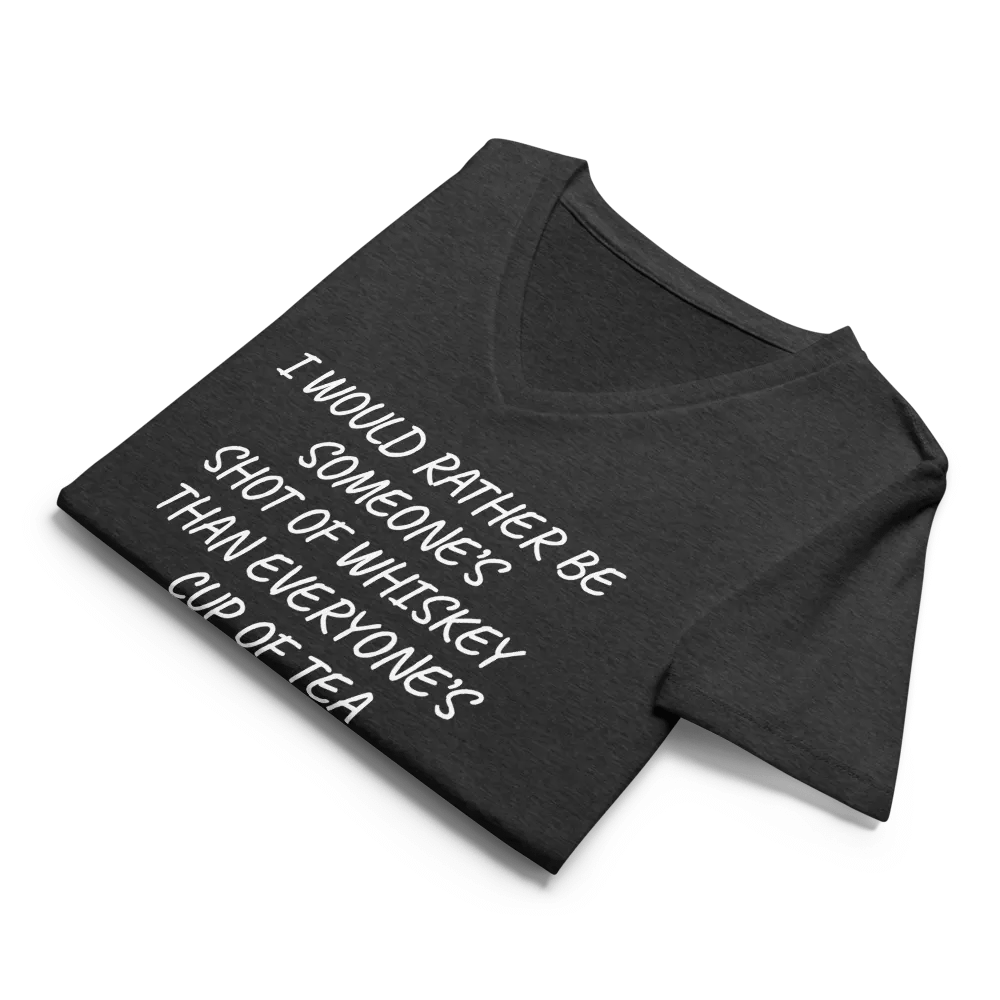 Whiskey Over Tea Women's V-Neck Tee product image (8)