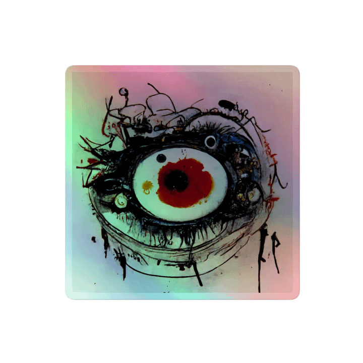 Ethereal Eye Holographic Sticker Sheet product image (2)