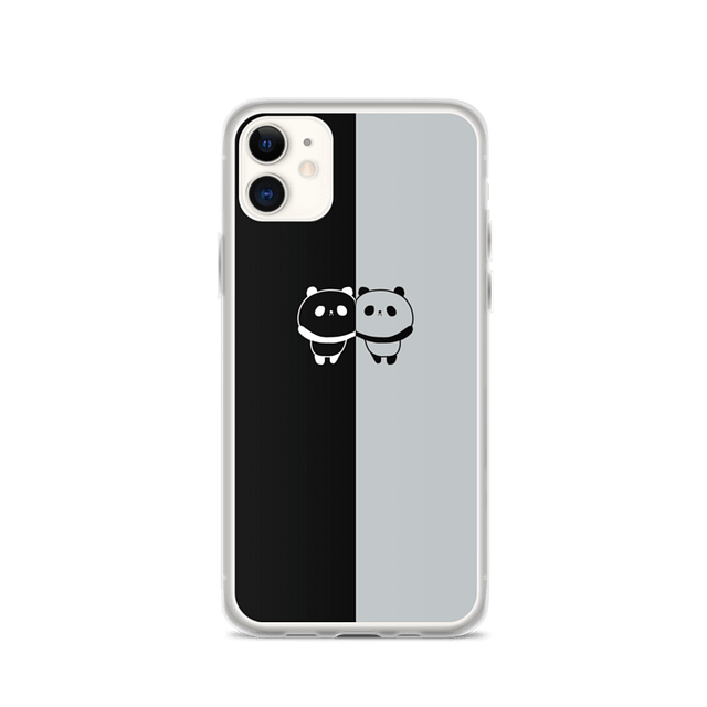 PANDAZ PHONE CASE (Black And Grey) product image (1)