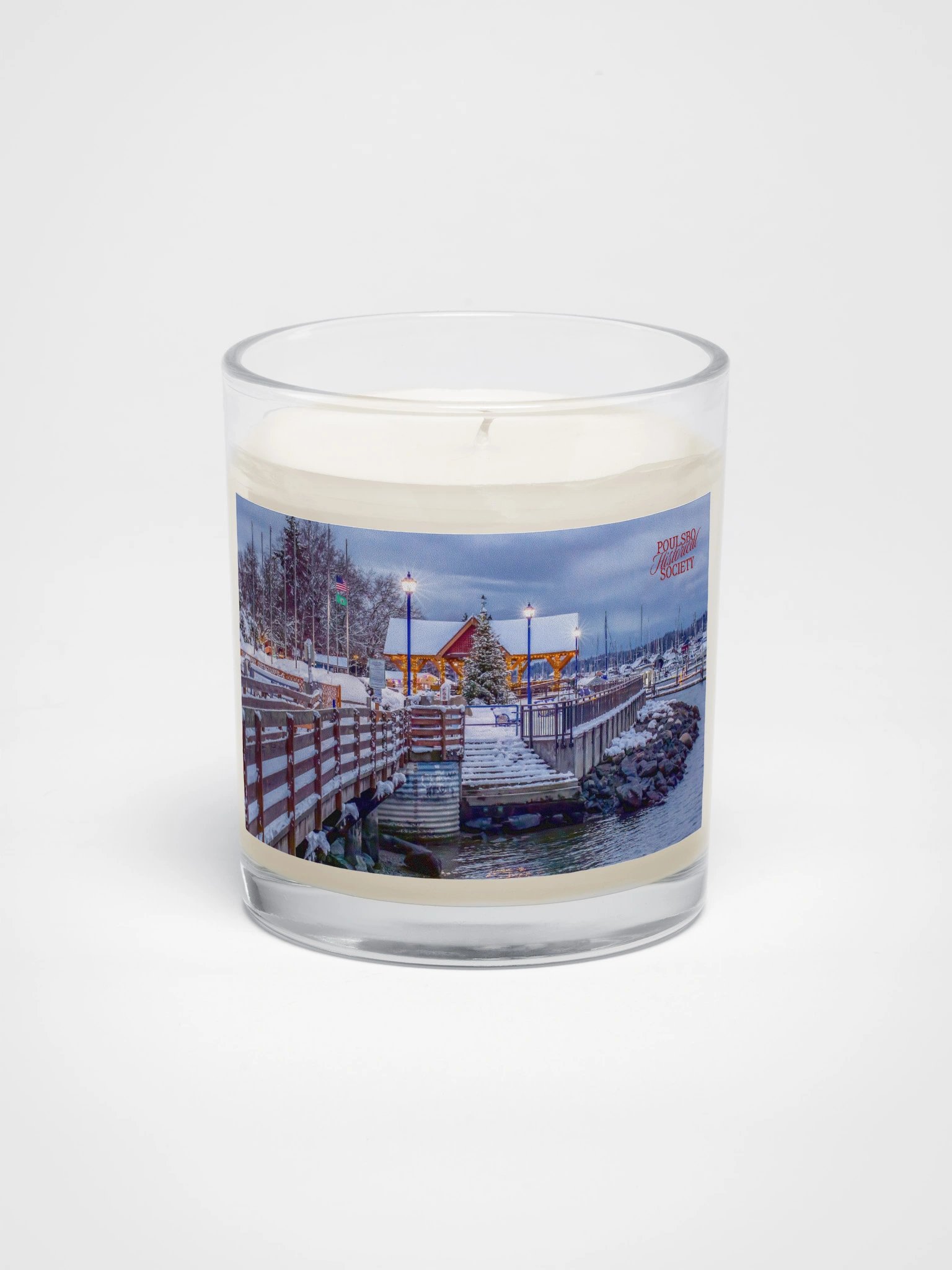 Poulsbo Waterfront Winter Soy Wax Candle product image (1)