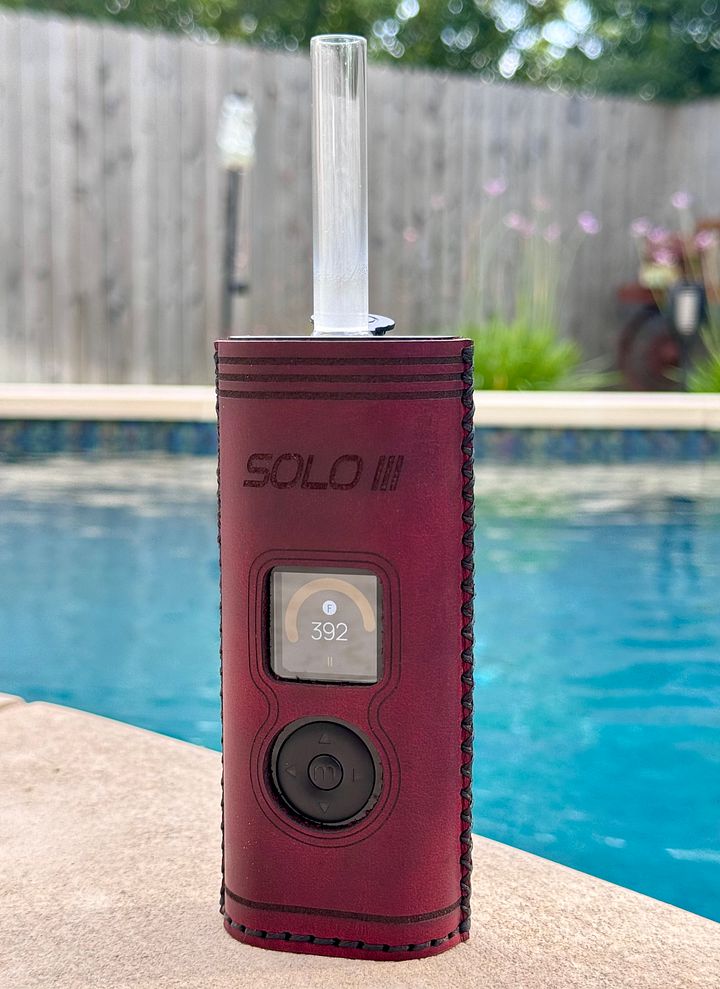 SedHed Leather case for Solo 3 - Red product image (2)