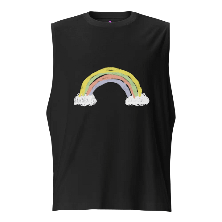grow towards the light muscle tee :) product image (1)