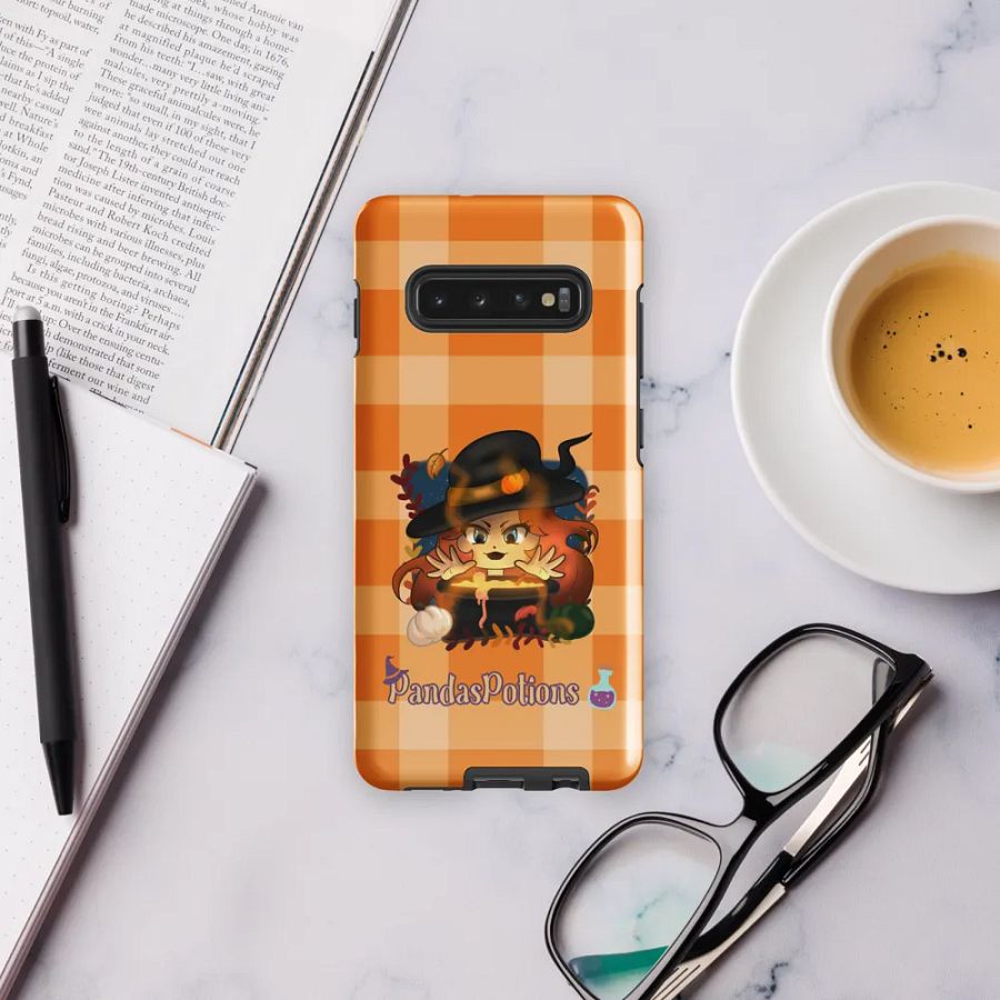 Pumpkin Witch Panda Samsung Case product image (11)